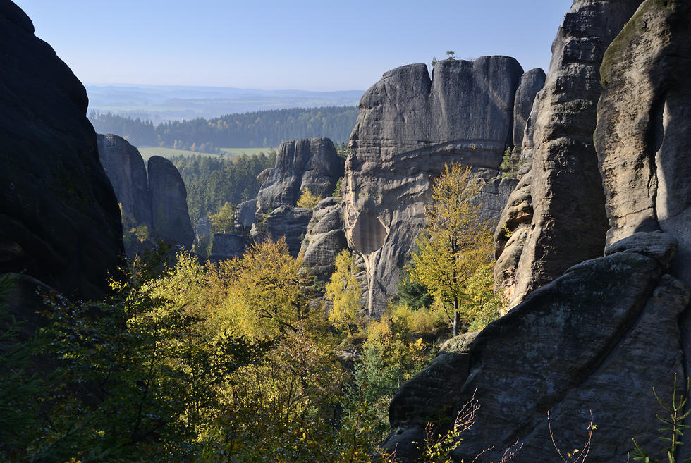 Pohled do Kovovy rokle - vt formt