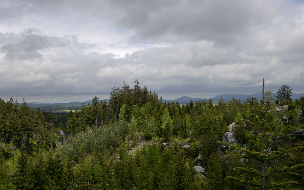 Pohled na severovchod - vt formt