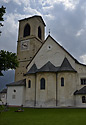Kostel od vchodu - hlavn odkaz