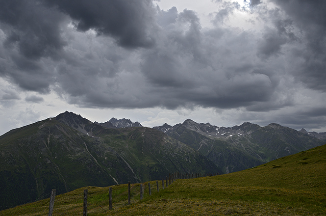 Piz Kesch - men formt