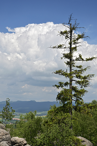 Clouds over "Maple Mts." - smaller format