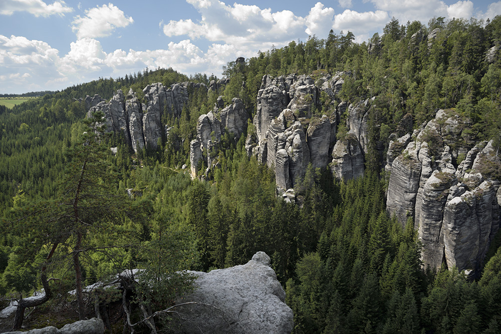 Pohled na Skaln ostrov - vt formt