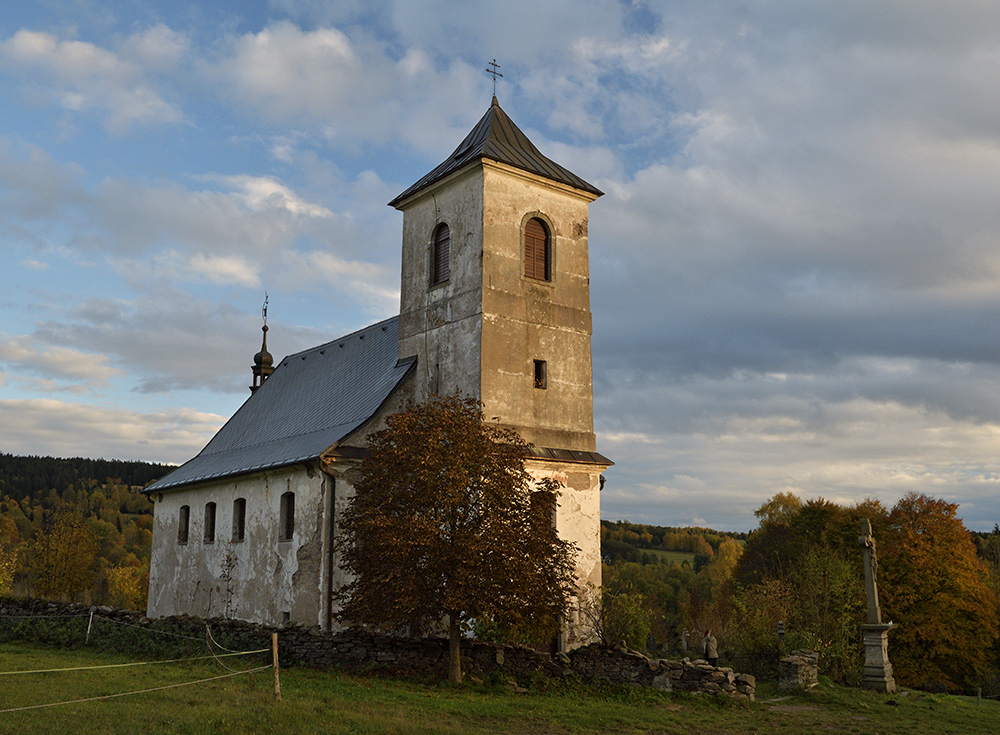 Kostel ve Vrchn Orlici - vt formt