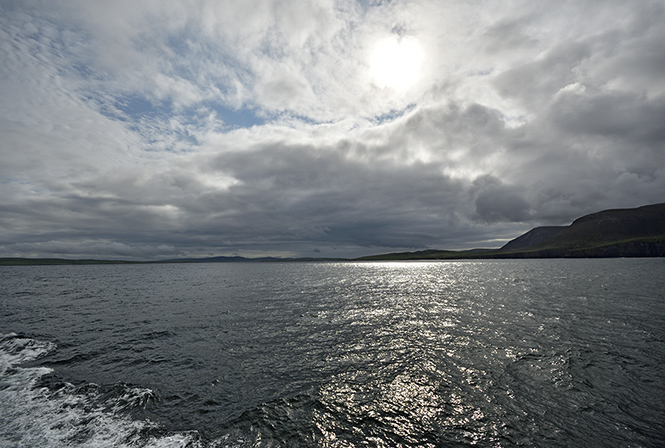 Severn okraj Hoy - men formt