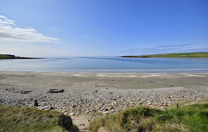 Skaill Bay - men formt