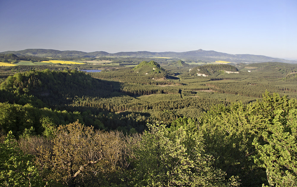 Pohled na severovchod - vt formt