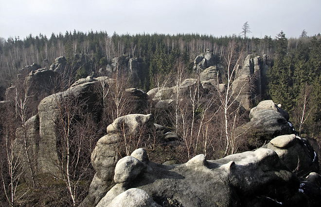 Nad Trepifaixlem - men formt