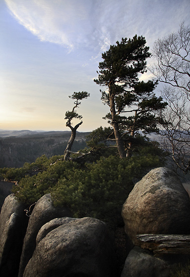 Early evening on the "Big Mound" - smaller format