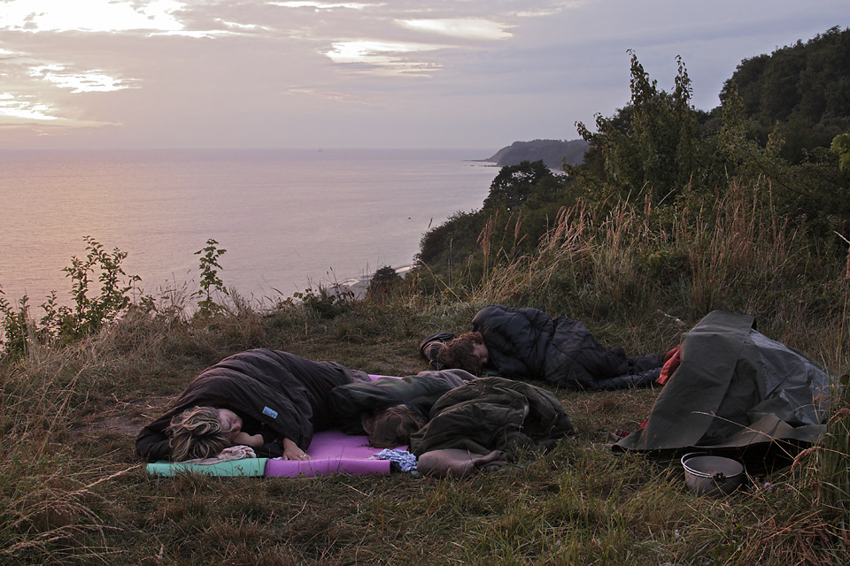 Lodging at the sea - larger format