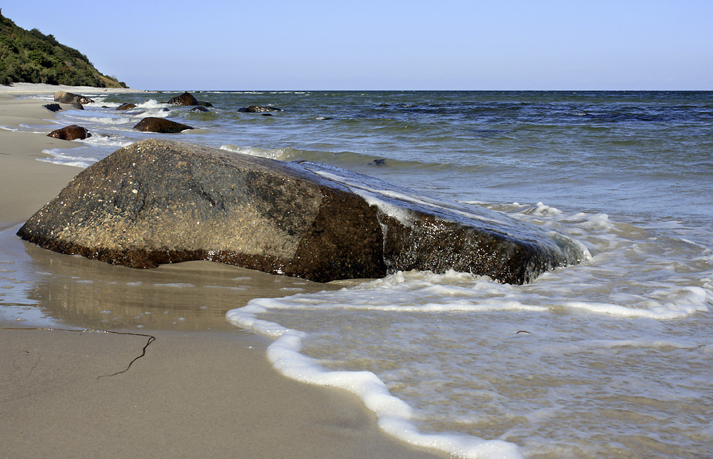 On the shore - larger format