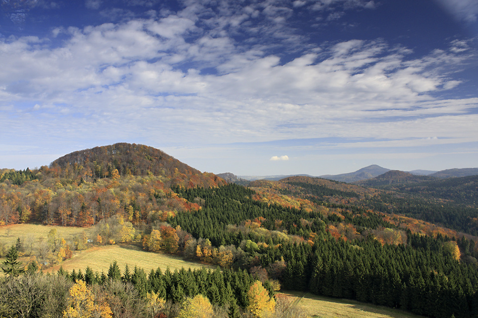 Pohled na severovchod - vt formt