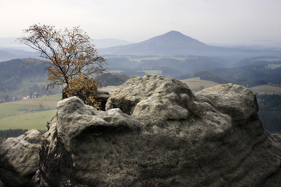 On "Wilhelmine`s Rock" - larger format