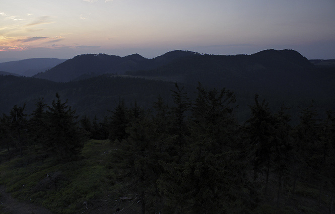 Evening on "Ruprechtice Hill" - smaller format