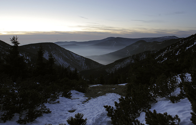 Mist over the "St. Peter Valley" - smaller format