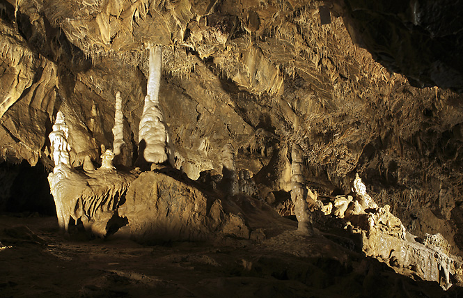 V Punkevní jeskyni - menší formát