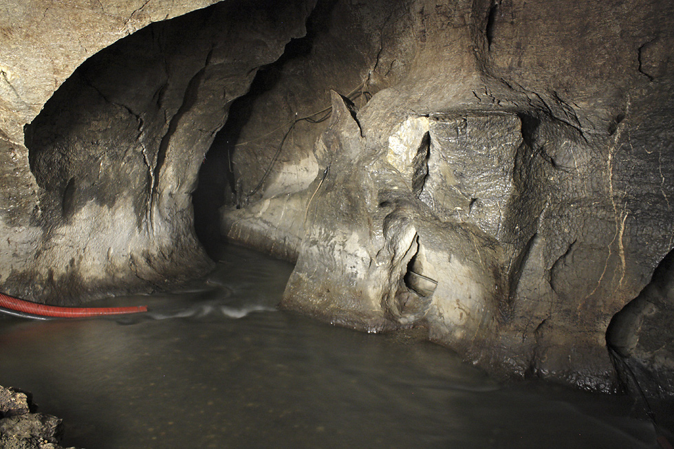 In the cave - larger format