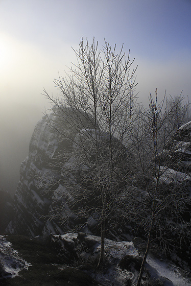 On the rock - smaller format