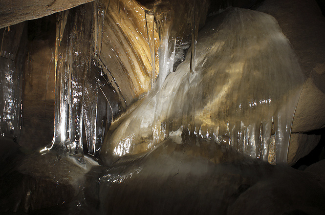 In the "Teplice Cave" - smaller format