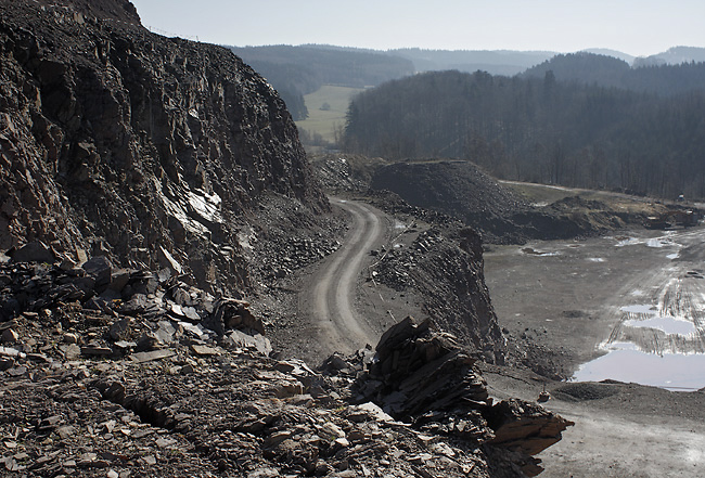 Over the quarry - smaller format