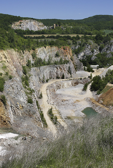 Limestone quarry - smaller format