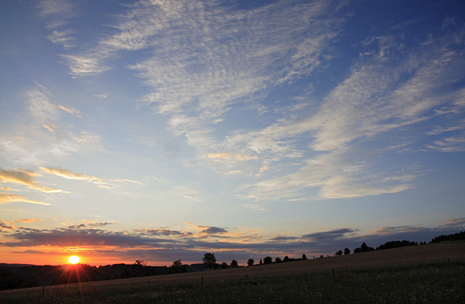 Evening at "Hlavov" - smaller format
