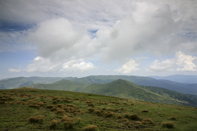 Panorama Svidovce - men formt