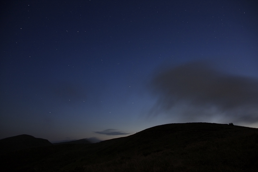 Stars on the northern sky - larger format