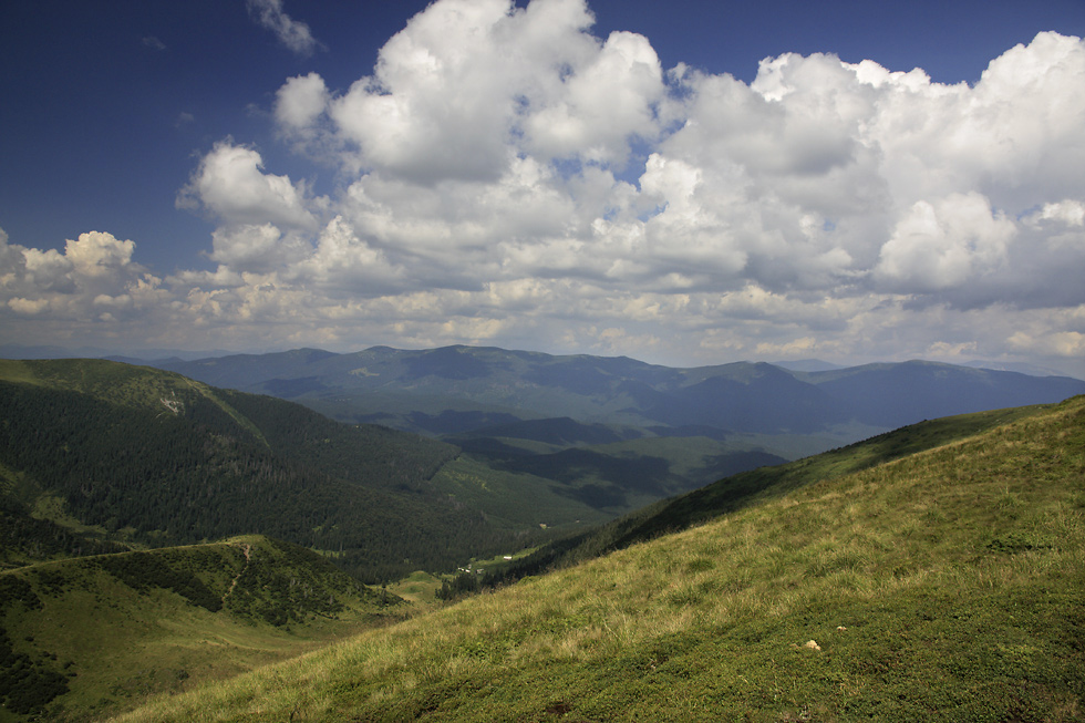 Pohled na sever - vt formt