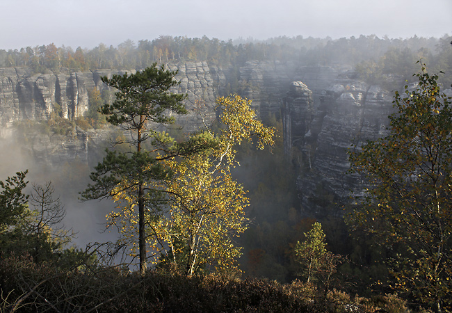 "Pravice Gorge" - smaller format