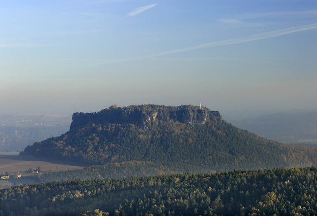 Lilienstein - men formt