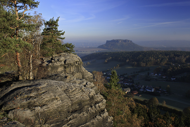 Lilienstein - men formt