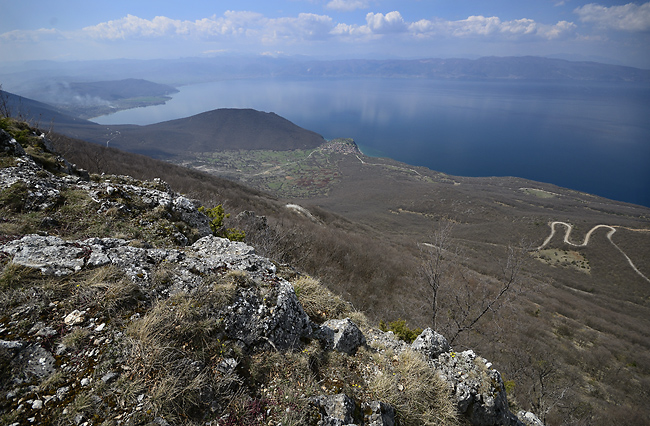 Ochridsk jezero - men formt