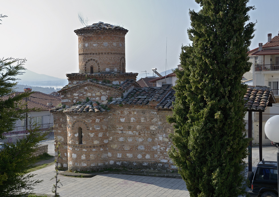 Byzantský kostel - větší formát