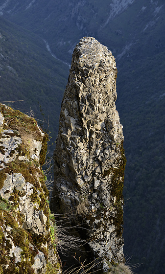 Skaln jehla - men formt