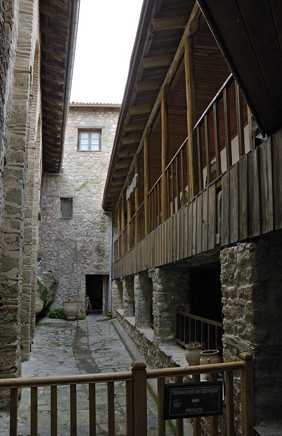 In the "Great Meteoron" monastery - larger format