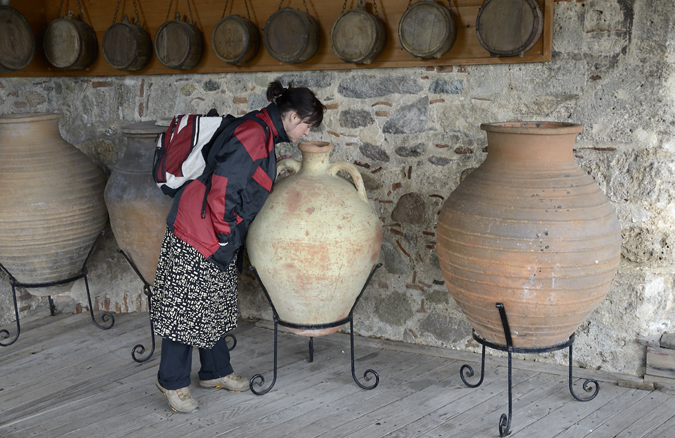 In the "Great Meteoron" monastery - larger format