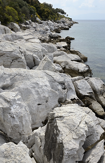 At the seashore - smaller format