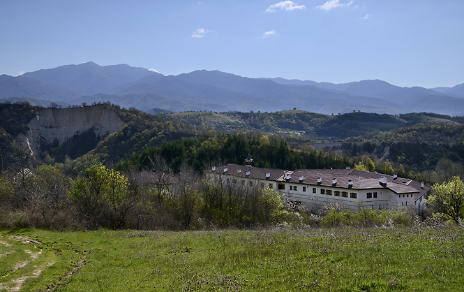 Near the monastery - smaller format