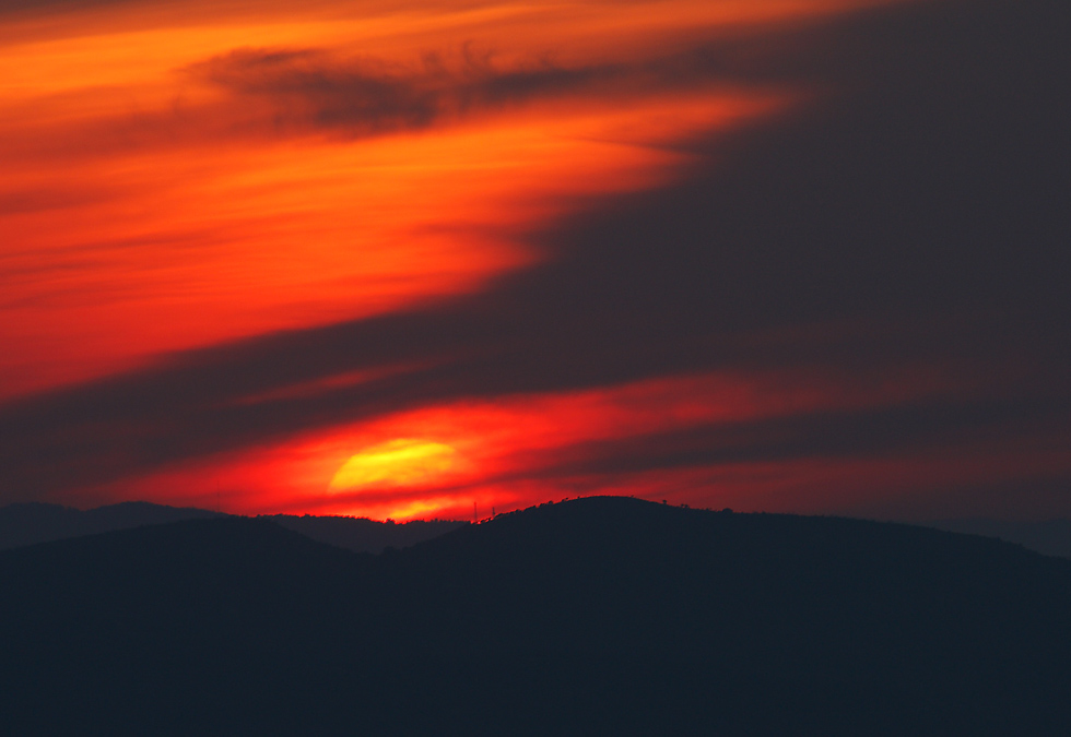 Through the clouds - larger format
