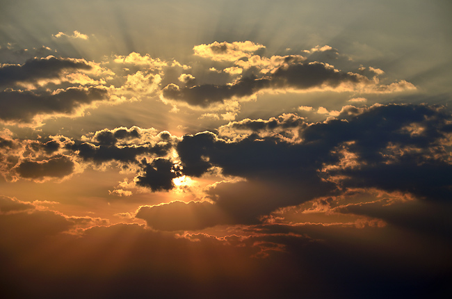 Fighting clouds - smaller format