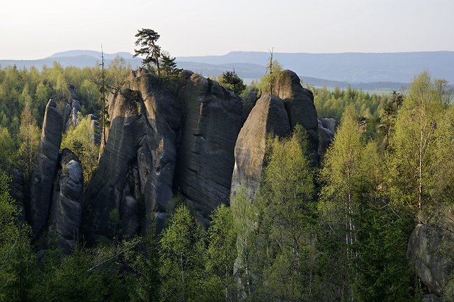 V Pskov rokli - men formt