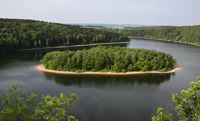 Over the lake - smaller format