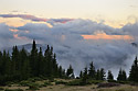 Evening on mountains - main link
