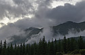 Evening on mountains - main link
