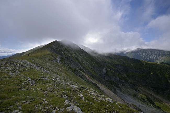 On the ridge - smaller format