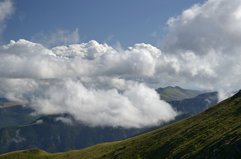 In kingdom of clouds - larger format