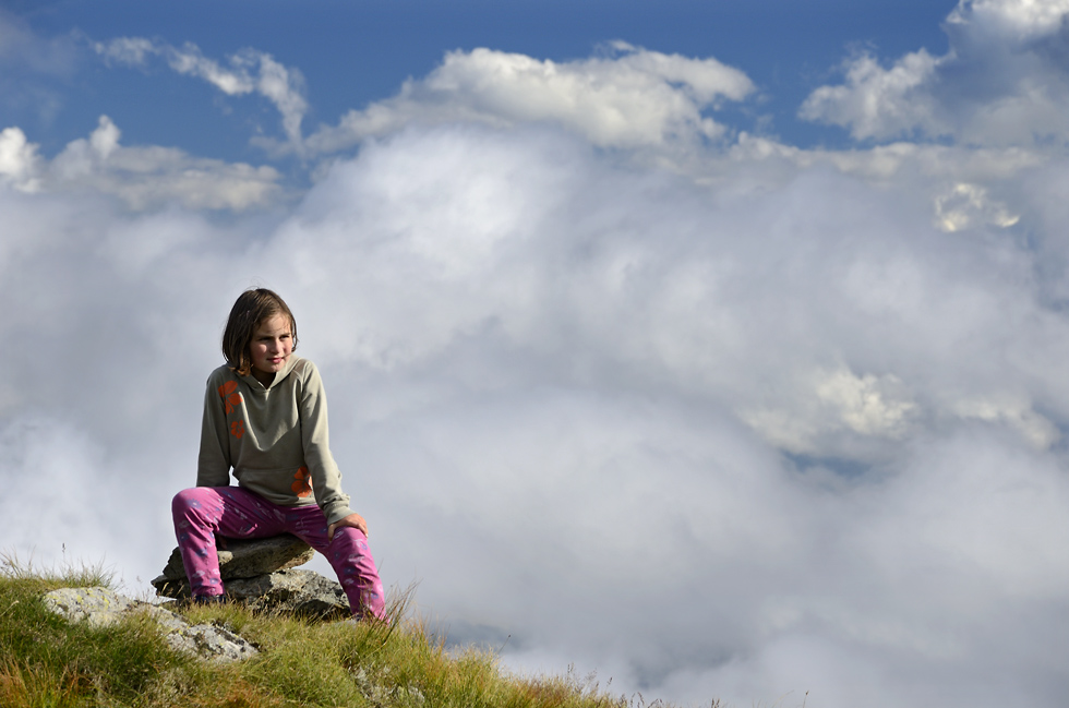 On mountains - larger format