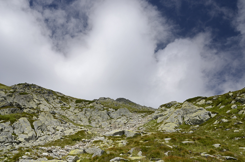 On mountains - larger format