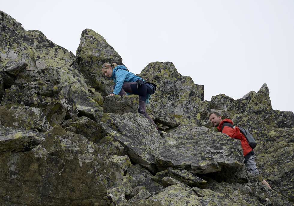 Rising up - larger format