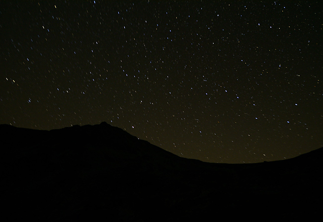 Stars over "Peleaga" - smaller format